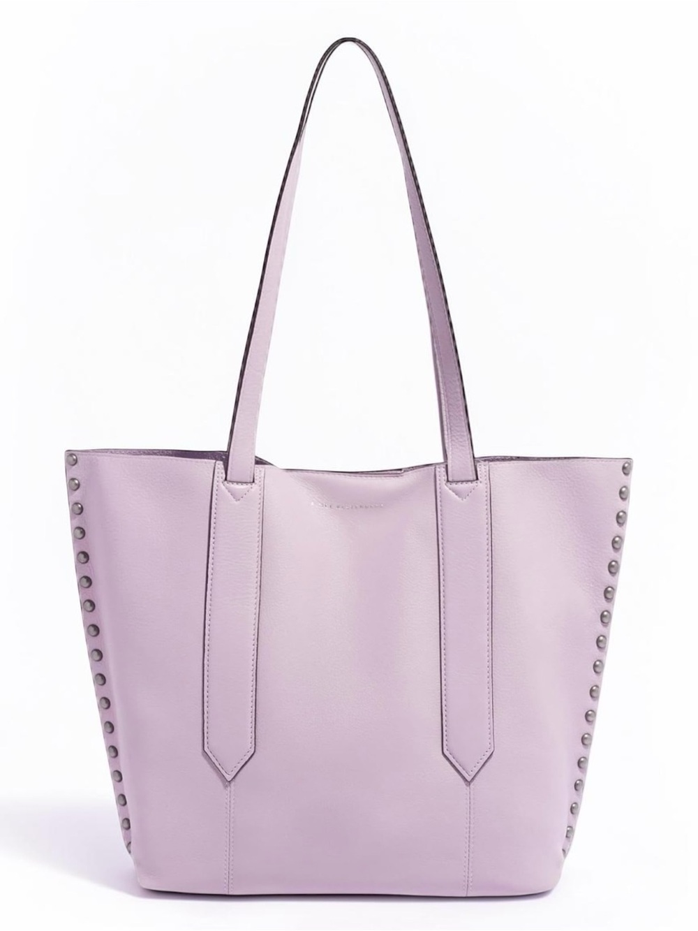 Aimee Kestenberg Soft Lavender Pink Leather Busy Bee Studded Tote Bag